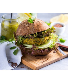 Hamb&uacute;rguer  de Abobrinha